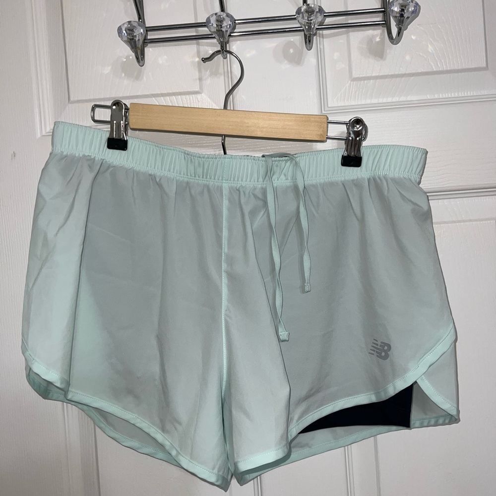 New Balance Women's Mint Athletic Shorts